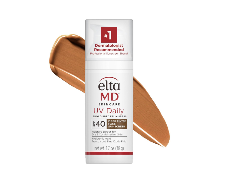 Elta MD UV Daily Tinted Broad-Spectrum Face Sunscreen, SPF 40 Deep Tint, 1.7 oz/48 g