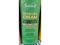 Suave Exfoliating Scrub + Wash, Pistachio Cream, 18 fl oz/532 mL - thumbnail 2