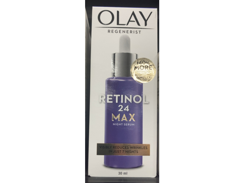 Olay Regenerist Retinol 24 Max Night Serum, 1 fl oz/30 mL