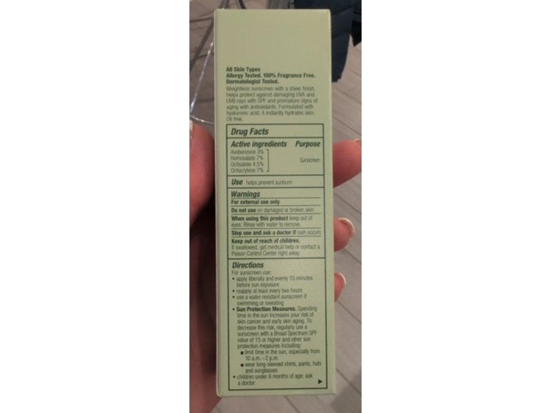 Clinique UV Solutions Hydrating Sunscreen, SPF 50, 1.4 fl oz/40 mL