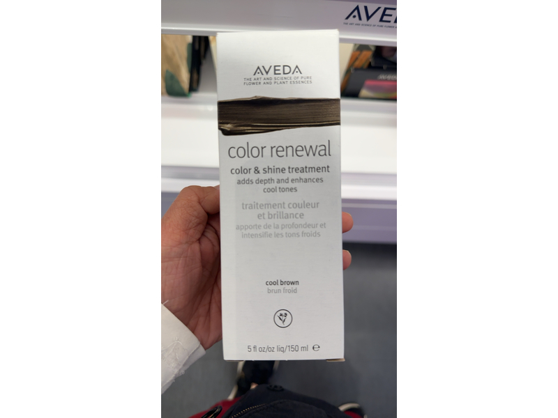 Aveda Color Renewal Color & Shine Treatment, Cool Brown, 5 fl oz/150 mL