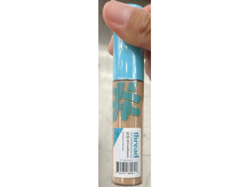 Thread Cover It Multi-Use Complexion Fluid Concealer, 3 Light Warm, 0.44oz
