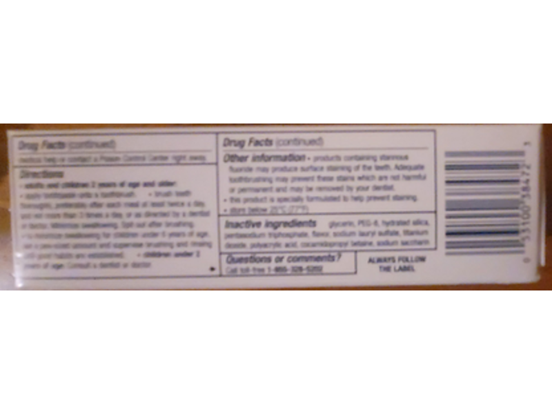 Parodontax Toothpast, Extra Fresh, 0.8 oz/23 g