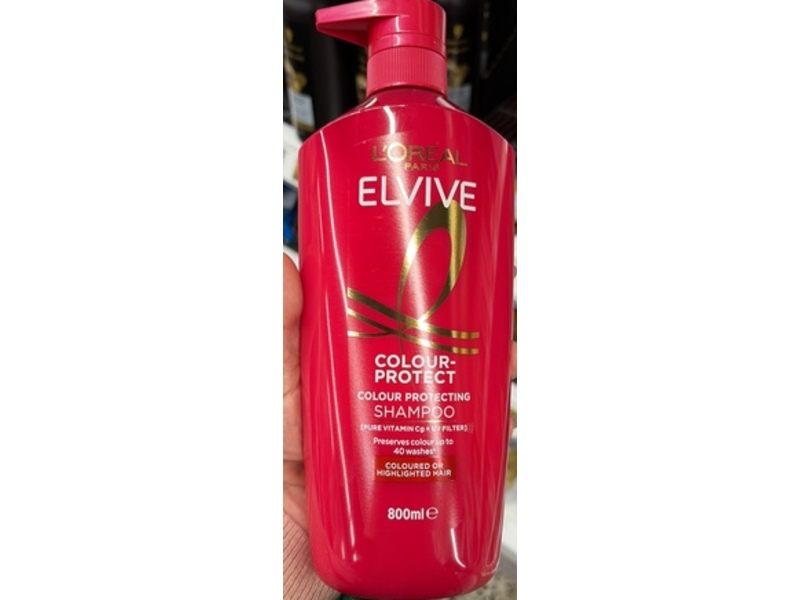 L'Oreal Paris Elvive Colour Protecting Shampoo, 800 mL