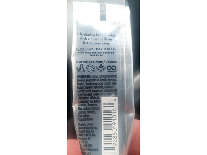 Burt's Bees Squeezy Tinted Balm, Summer Melon, 0.43 oz/12.1 g