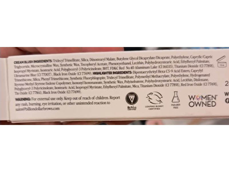 Billion Dollar Beauty Cream Blush & Highlighter Stick, Gumball & Enchantment, 0.34 fl oz/10 mL