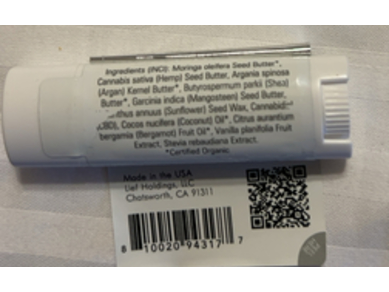 Soul Spring Lip Balm, Bourbon Vanilla, 0.15 oz/30 g