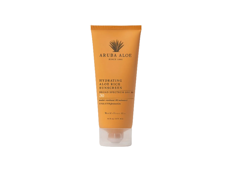 Aruba Aloe Hydrating Aloe Rich Sunscreen, SPF 30, 6 fl oz/177 mL