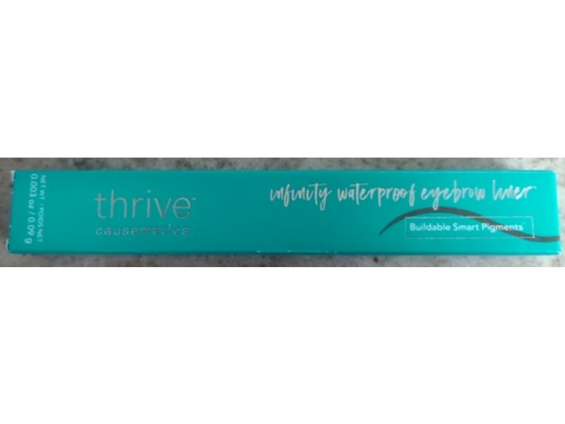 Thrive Causemetics Infinity Waterproof Eyebrow Liner, Blanka, 0.003 oz/0.09 g