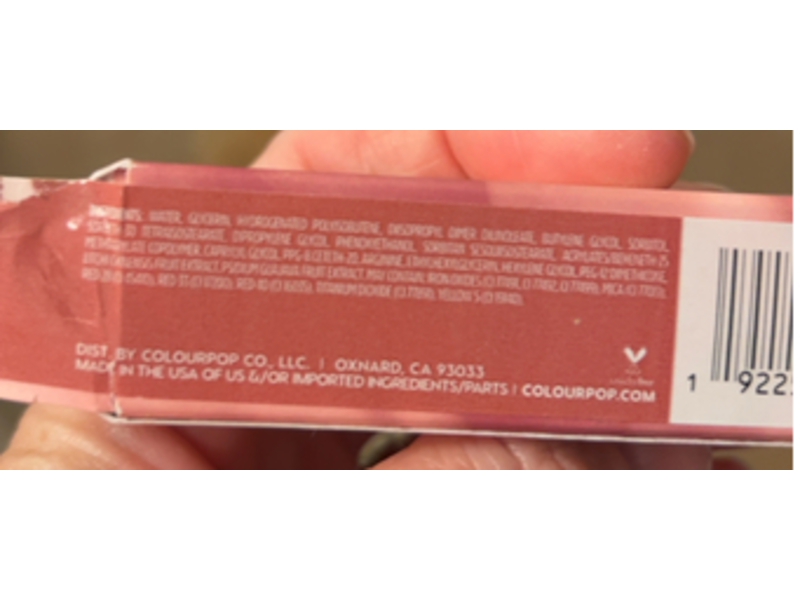 Colour Pop Fresh Kiss Glossy Lip Stain, Cherry Up, 0.06 oz