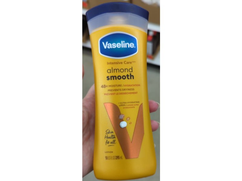 Vaseline Intensive Care Smooth Body Lotion, Almond, 10 fl oz/ 295 mL