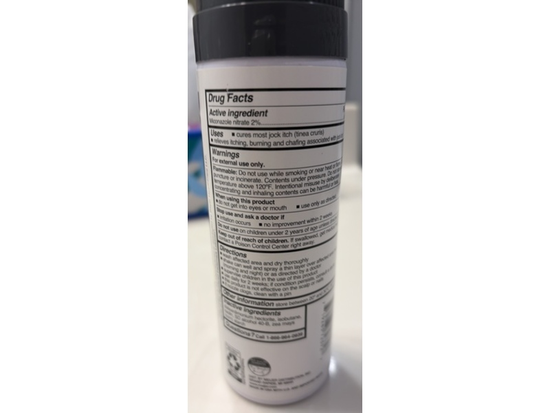 Meijer Medicated Jock Itch Powder Spray, Talc-Free, 4.6 oz/130 g