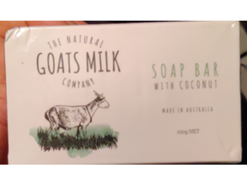 The Natural Goats Milk Company Soap Bar, Coconut, 100 g