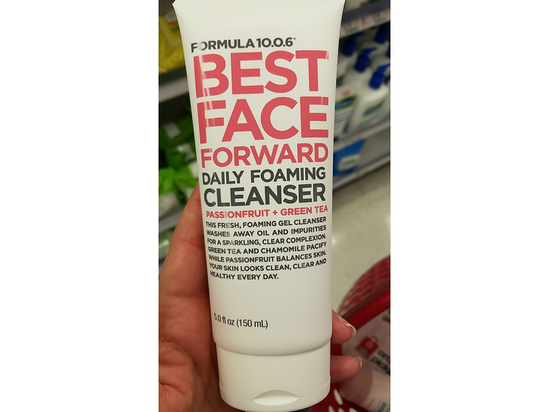 best face forward daily foaming cleanser