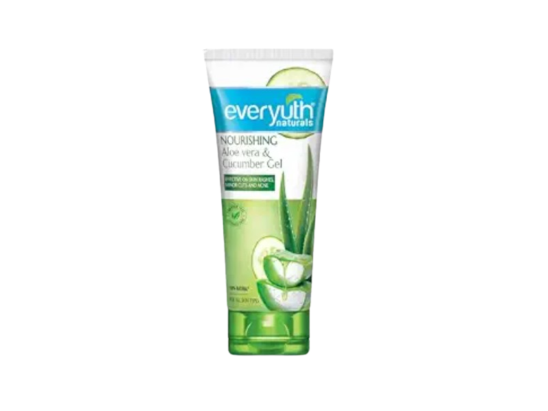 Everyuth Naturals Nourishing Gel, Aloe Vera & Cucumber, 150 g