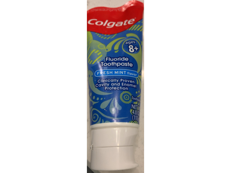 Colgate Fluoride Toothpaste, Fresh Mint, 4.0 oz/113 g