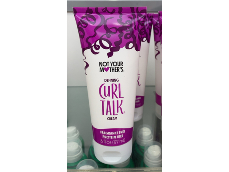 Not Your Mother's Defining Curl Talk Cream, Fragrance Free, 6 fl oz/177 mL