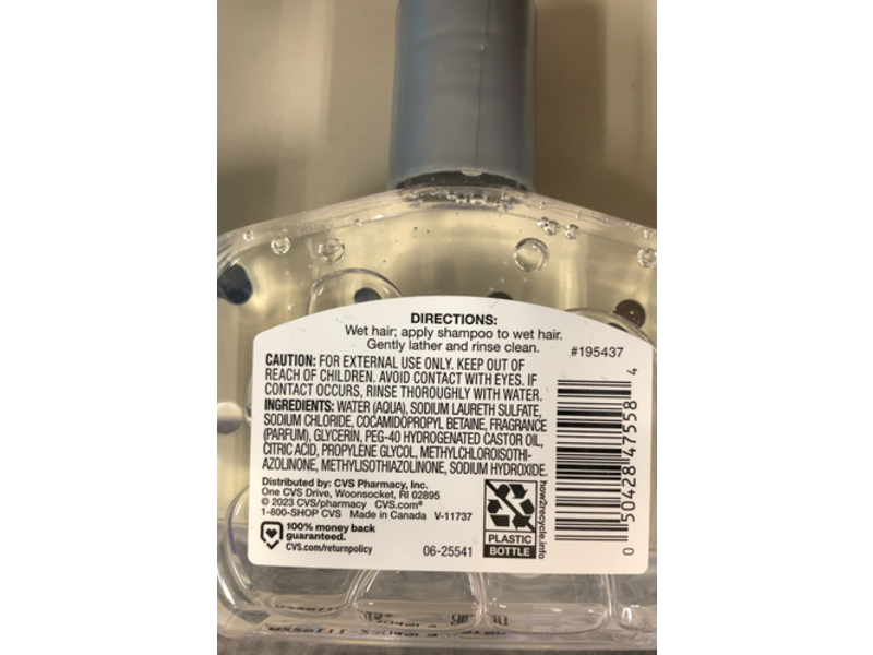 CVS Health Clarifying Shampoo, 6 fl oz/177 mL