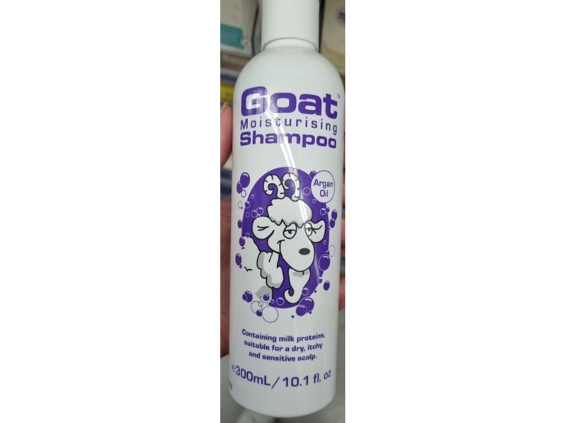 Goat Moisturising Shampoo, Argan Oil, 10.1 fl oz/300 mL