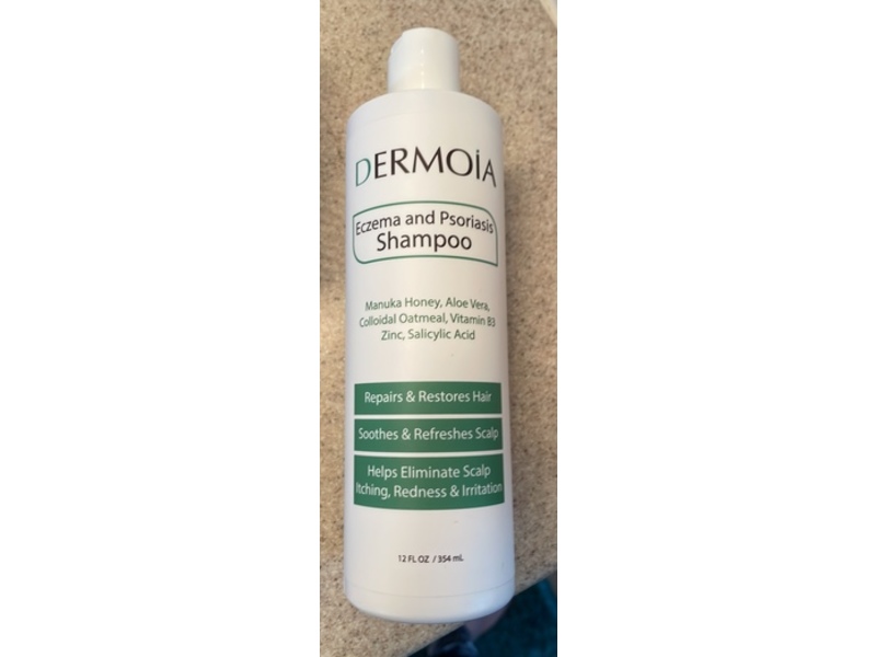 Dermoia Eczema & Psoriasis Shampoo, 12 fl oz/354 mL