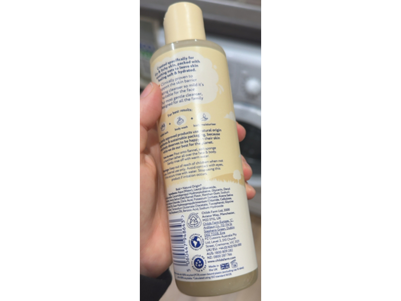 Childs's Farm Body Wash, Oat Derma, 250 mL