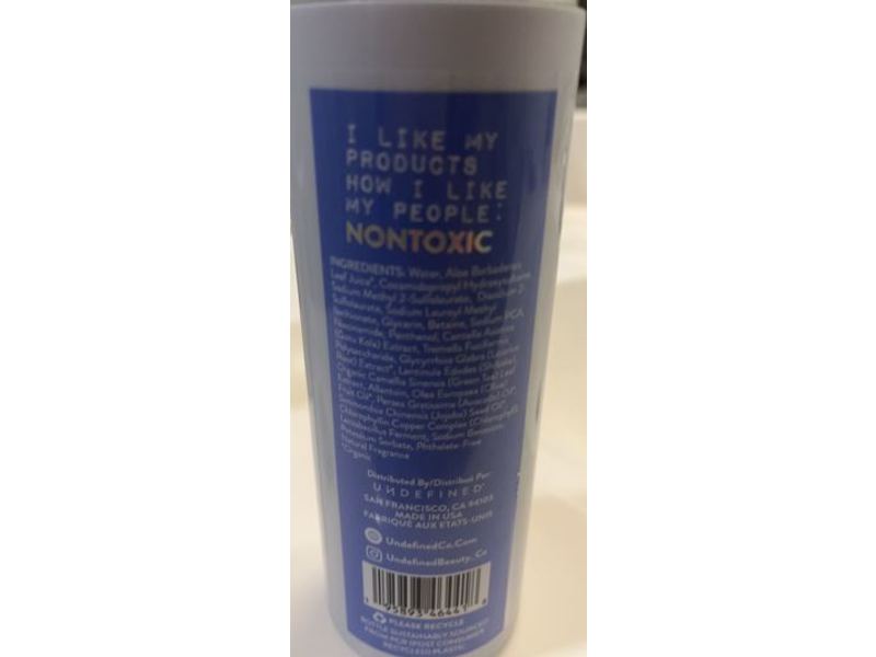 Undefined Beauty R&R Cleanser, 8 fl oz/236 mL