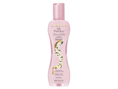 BioSilk Silk Therapy Irresistible Leave-in Treatment, Jasmine & Honey Scent, 5.64 fl oz/167 mL