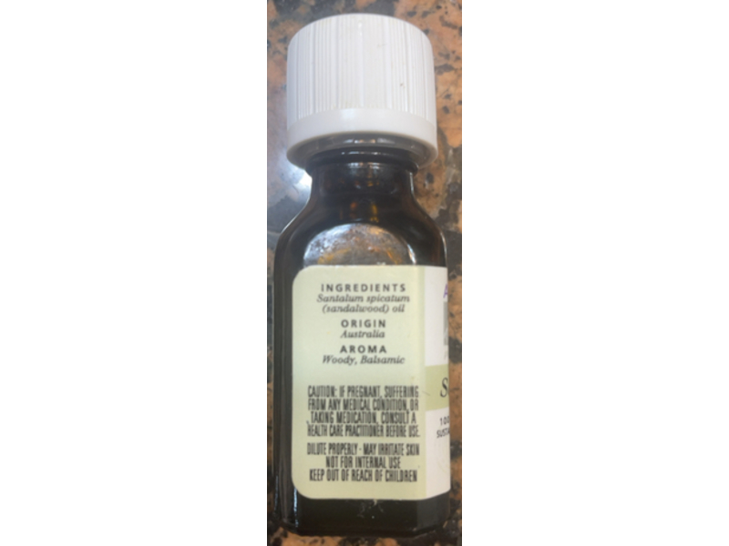 Aura Cacia Centering 100% Pure Essential Oil, Sandalwood, 0.5 fl oz/15 mL