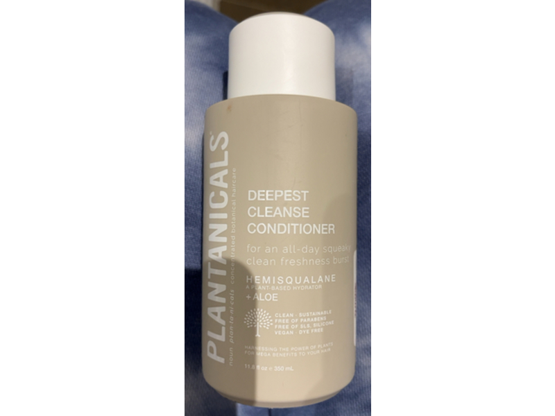 Plantanicals Deepest Cleanse Conditioner, Hemisqualane+Aloe, 11.8 fl oz/350 mL