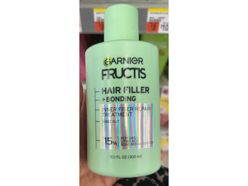 Garnier Fructis Hair Filler Bonding Inner Fiber Repair Treatment, 10.1 fl oz/300 mL