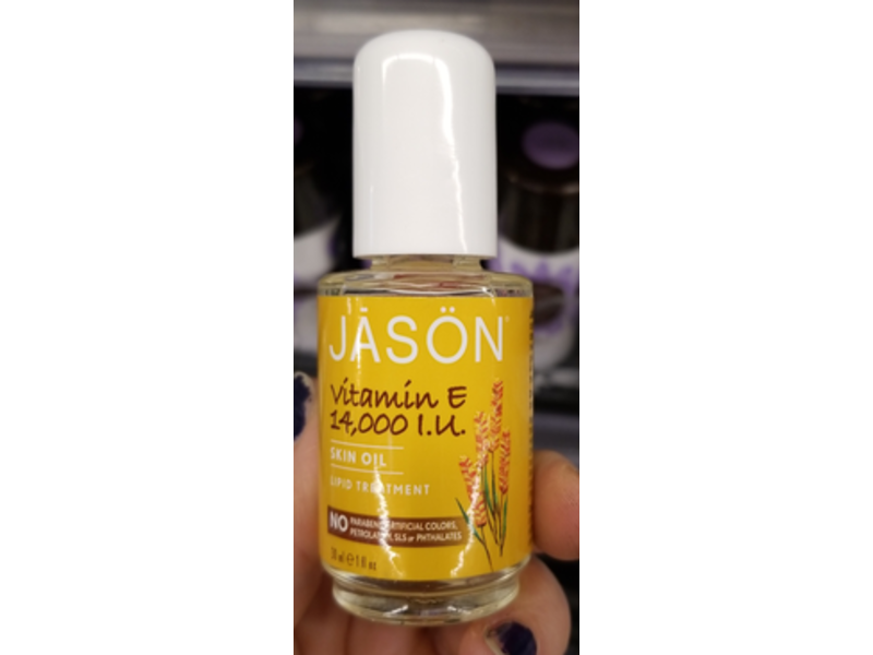 Jason Skin Oil, Lipid Treatment, Vitamin E 14,000 I.u, 1 fl oz/30 mL