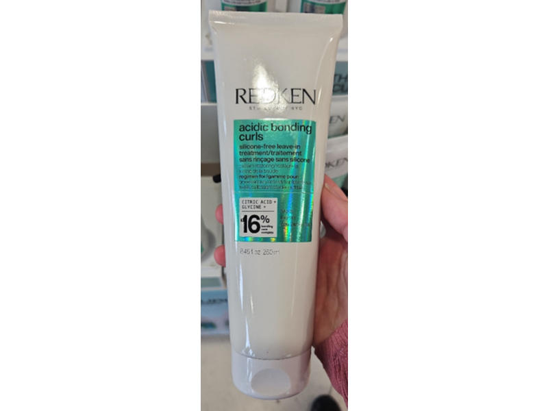 Redken Acidic Bonding Curls Leave-In Treatment, 8.45 fl oz/250 mL