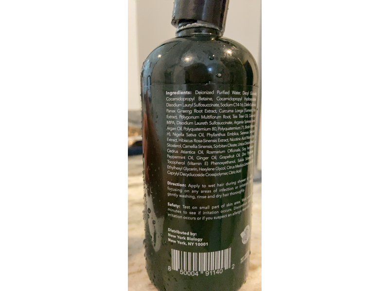 New York Biology The Ultimate Cosmeceuticals Tea Tree Shampoo, 16.9 fl oz/500 mL