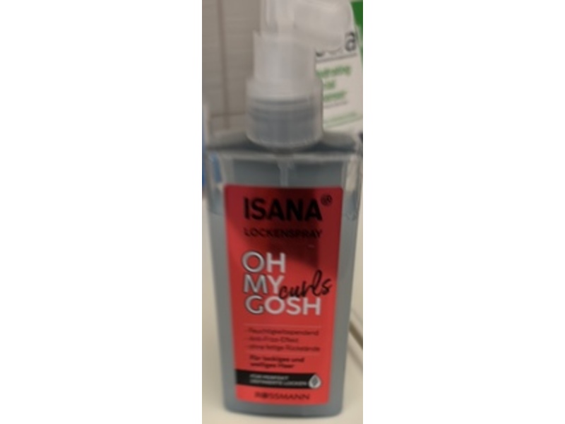 Isana Oh My Gosh Curl Styling Spray, 200 mL