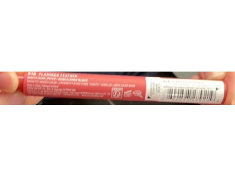 NYX Professional Makeup Smooth Color Lipstick, Flamingo Feather, 0.07 oz/2 g