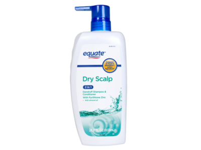 Equate 2 In 1 Dry Scalp Dandruff Shampoo And Conditioner, Almond Oil, 28.2 fl oz/834 mL