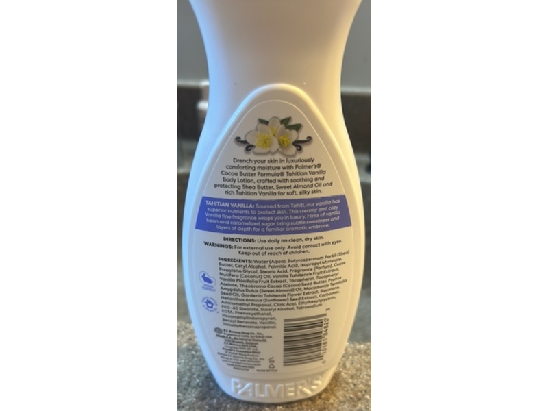 Palmer's Daily Body Lotion, Tahitian Vanilla, 20 fl oz/591 mL