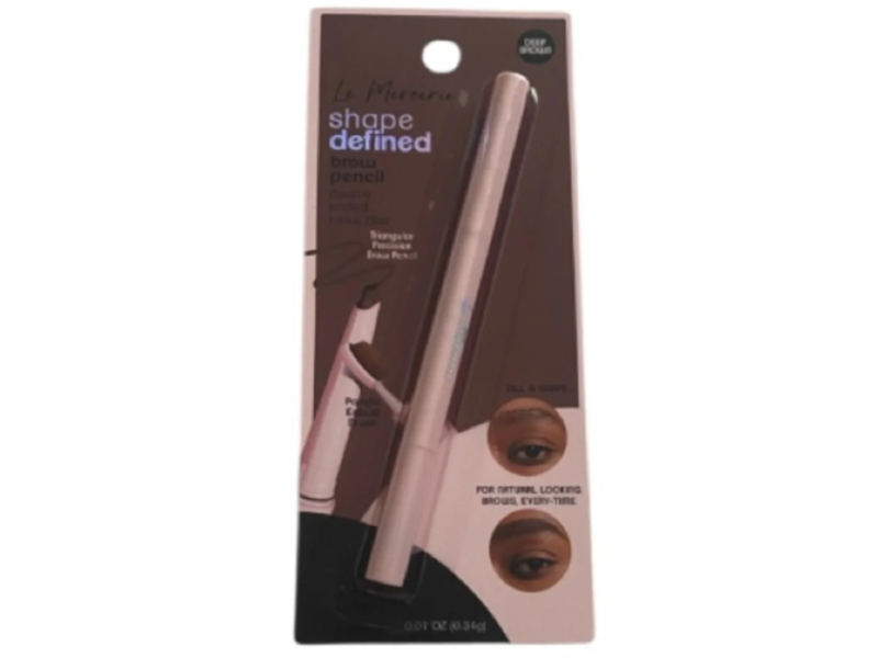 Le Mercerie Shape Defined Brow Pencil, Deep Brown, 0.01 oz/0.34 g