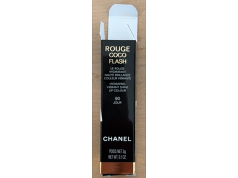 Chanel Rouge Coco Flash Hydrating Vibrant Shine Lip Colour, 90 Jour, 0.1 oz/3 g