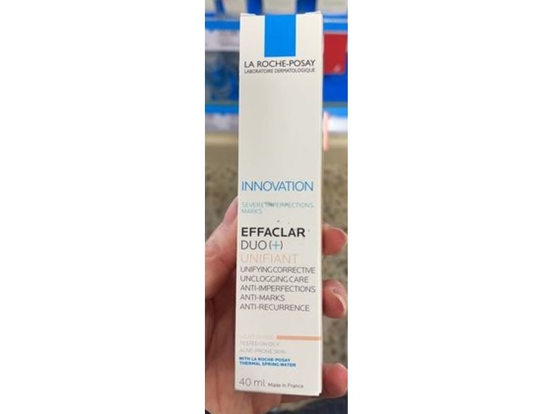 La Roche-Posay Innovation Affaclar Duo + Unifiant, Light, 40 mL