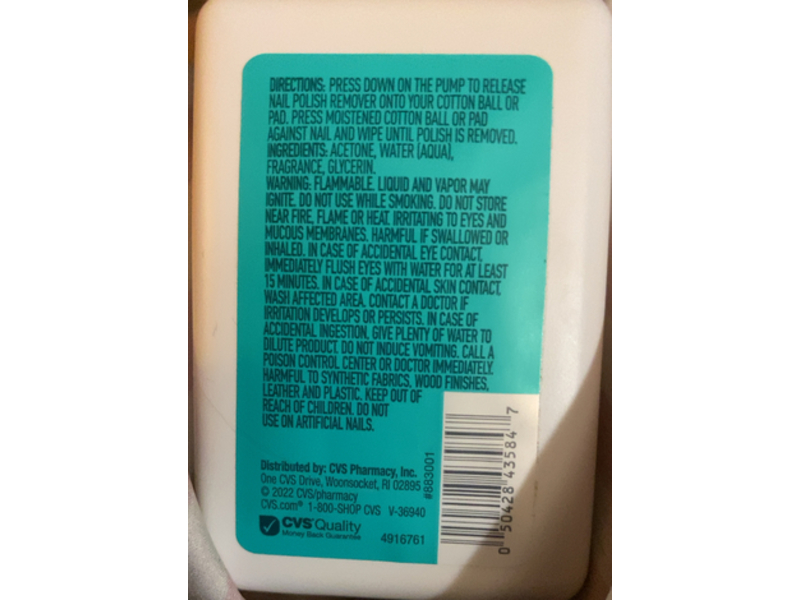 One+Other Nail Polish Remover Pump, 6 fl oz/177 mL