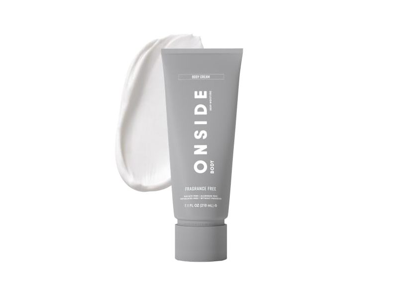 Onside Deep Moisture Body Cream, Fragrance Free, 7.1 fl oz/210 mL
