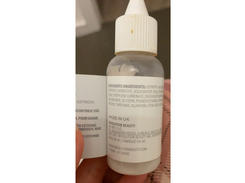 Revolution Skincare Overnight Blemish Lotion, Zinc & Niacinamide, 1.01 fl oz/30 mL