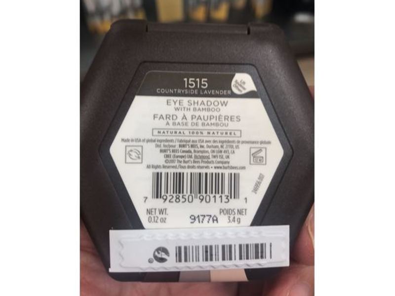 Burt's Bees Eyeshadow, 1515 Countryside Lavender, 0.12 oz/3.4 g