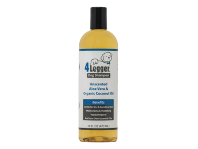 4-Legger Natural Shampoo, Unscented, 16 fl oz/473 mL