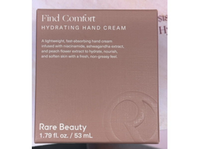 Rare Beauty Find Comfort Hydrating Hand Cream, 0.79 fl oz/53 mL