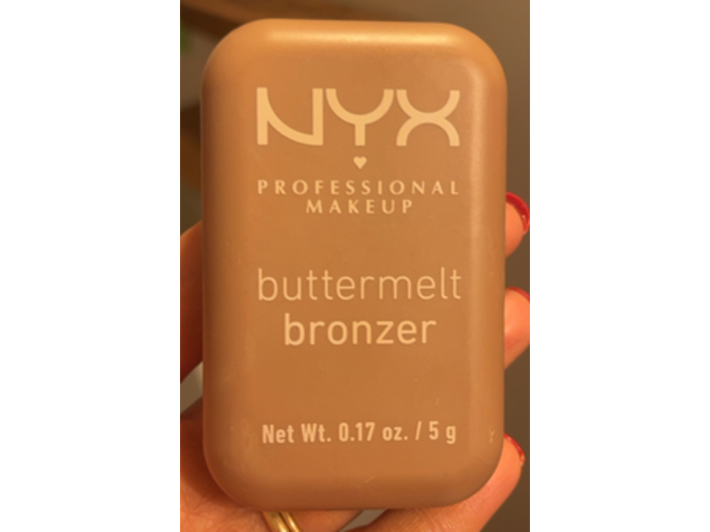 Nyx Professional Makeup Buttermelt Bronzer, BMB02 All Buttad Up, 0.17 oz/5 g