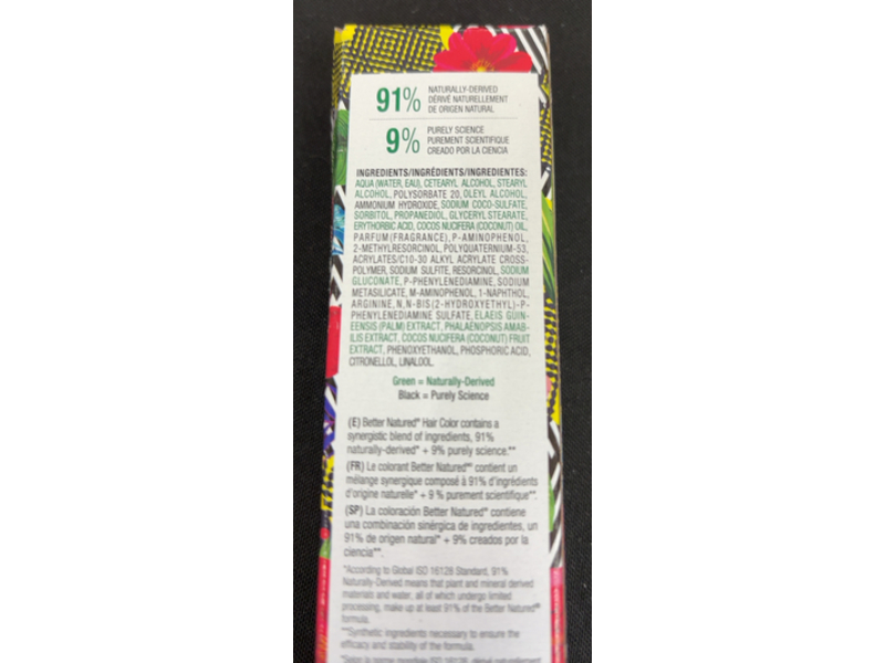 Better Natured Permanent Liqui - Creme Color, 8G Golden Blonde, 2.0 fl oz/60 mL