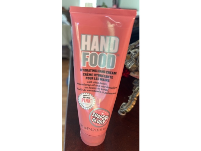 Soap & Glory Hand Food Hydrating Hand Cream, 4.2 fl oz/125 mL