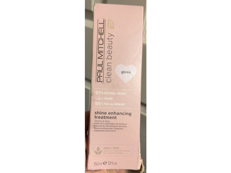 Paul Mitchell Clean Beauty Shine Enhancing Treatment, Gloss, 5.1 fll oz/150 mL